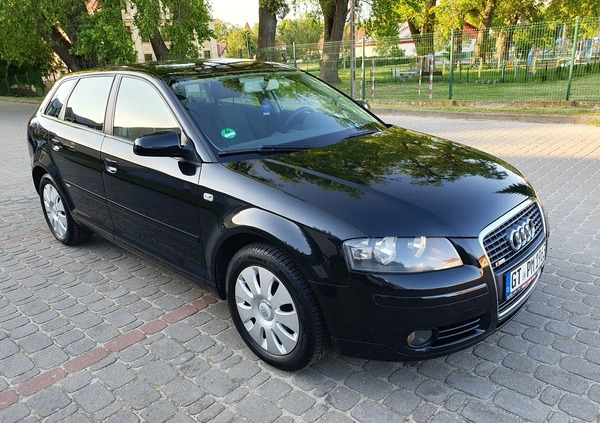 Audi A3 cena 23900 przebieg: 151022, rok produkcji 2006 z Orneta małe 172